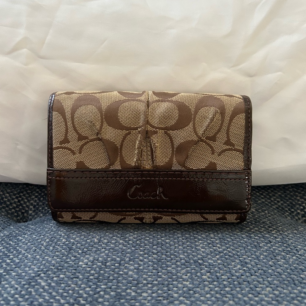 Coach bifold wallet. Authentic